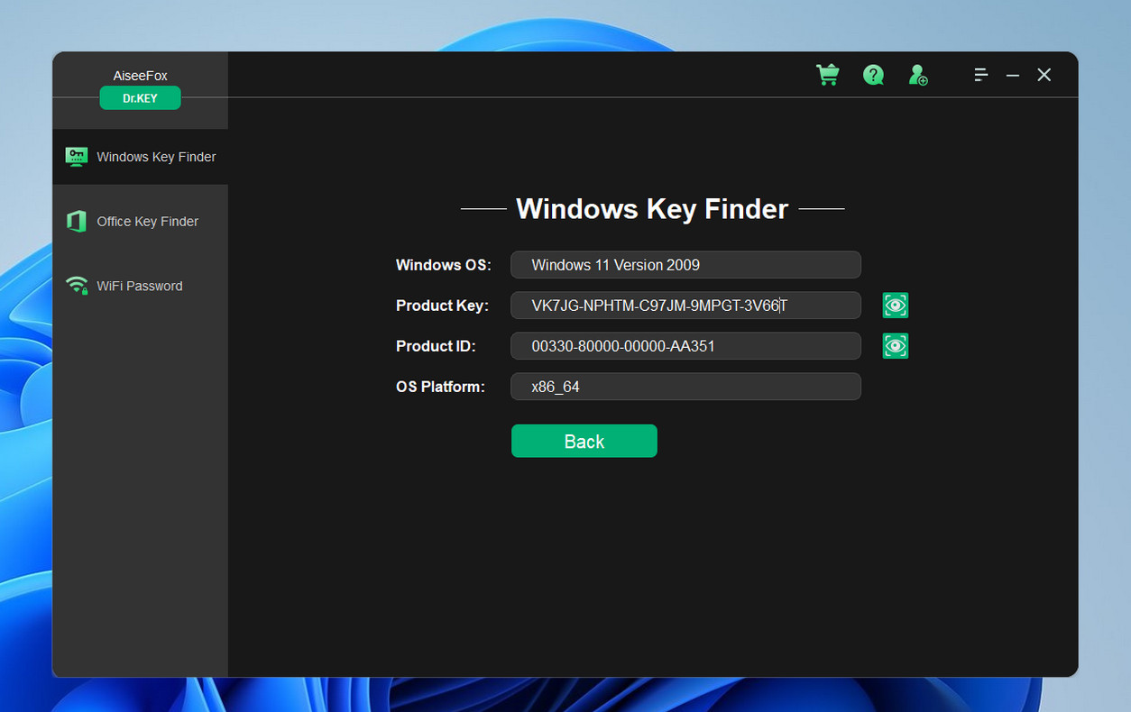 Windows Product Key Finder